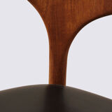 Danish 60s teak Gingko chair