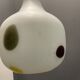 Italian Opaline Glass Pendant Light by De Mayo, 1970s