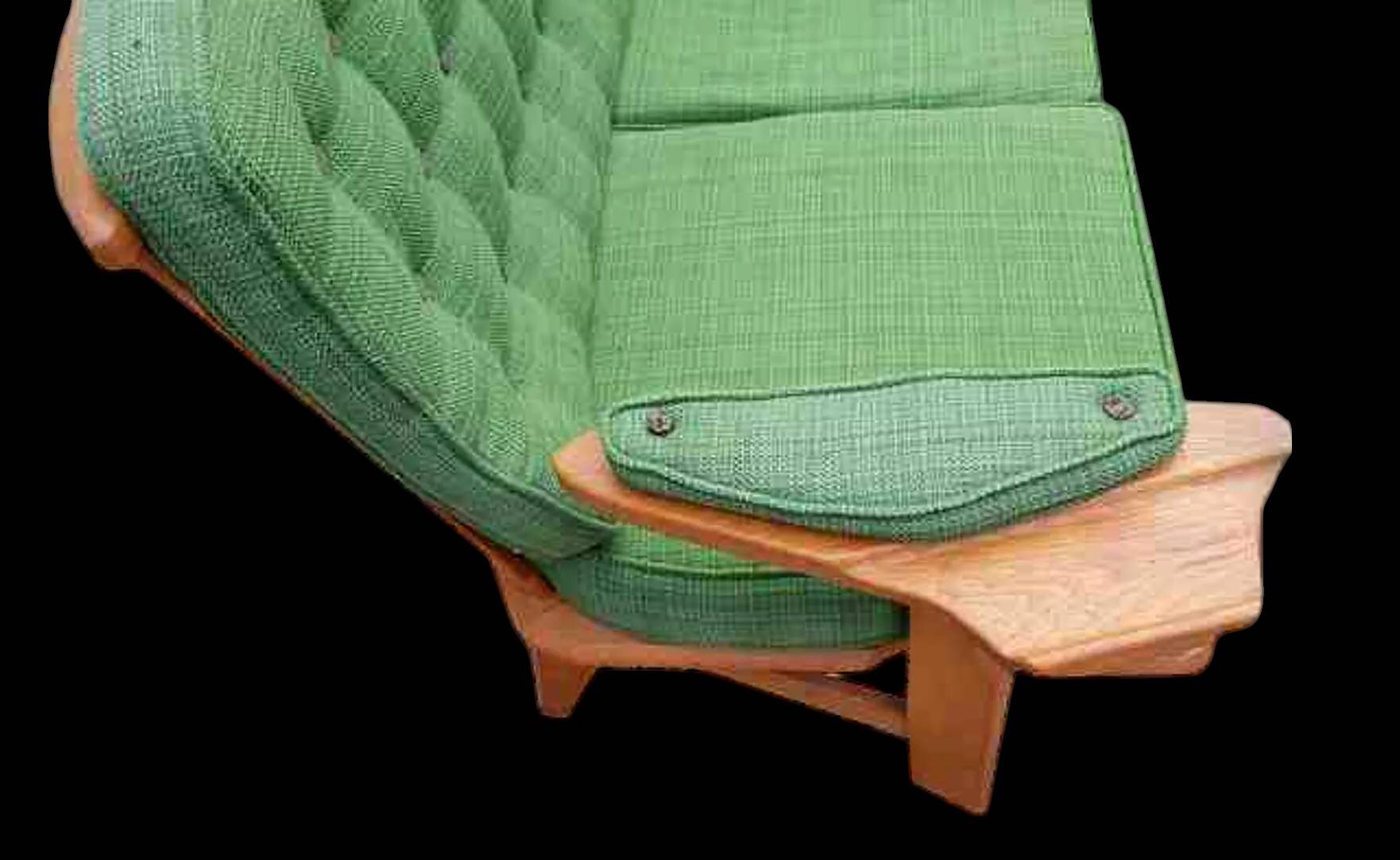 Sofa by Robert Guillerme and Jacques Chambron