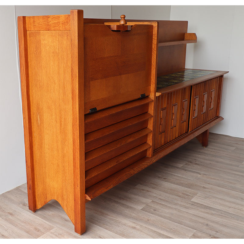 Vintage buffet Guillerme et Chambron edition "Votre Maison" 1960