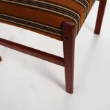 Ensemble de six chaises en teck, design danois, années 1970, production : Danemark