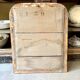 Louis Philippe mirror in gilded stucco ☐ 63.5 x 51 cm