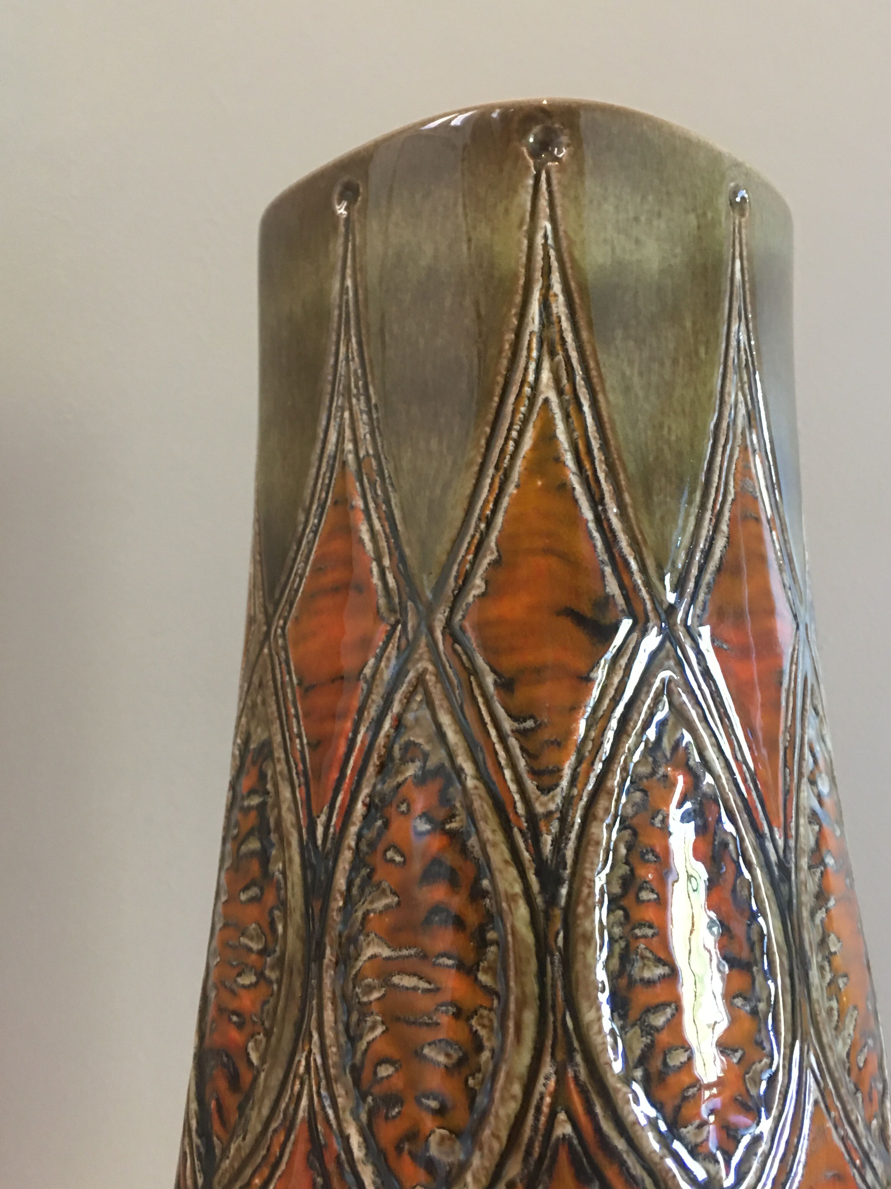Large vintage vase "The Perigourdine Pottery"