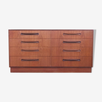 Double chest of drawers Gplan Fresco teak