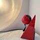 Vintage Space Age Red Magnetic Table Lamp by Brilliant Leuchten AG, Germany