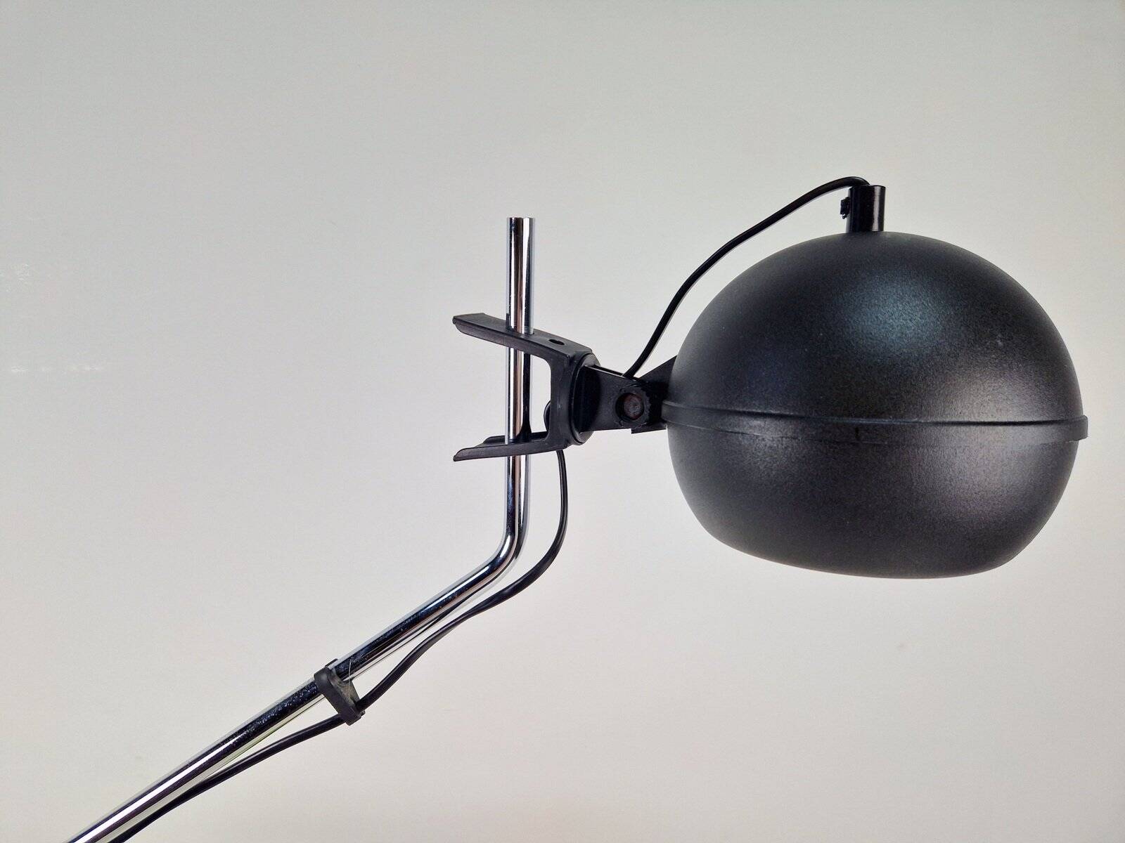 Vintage Space Age Clamp Desk Lamp, 1970s