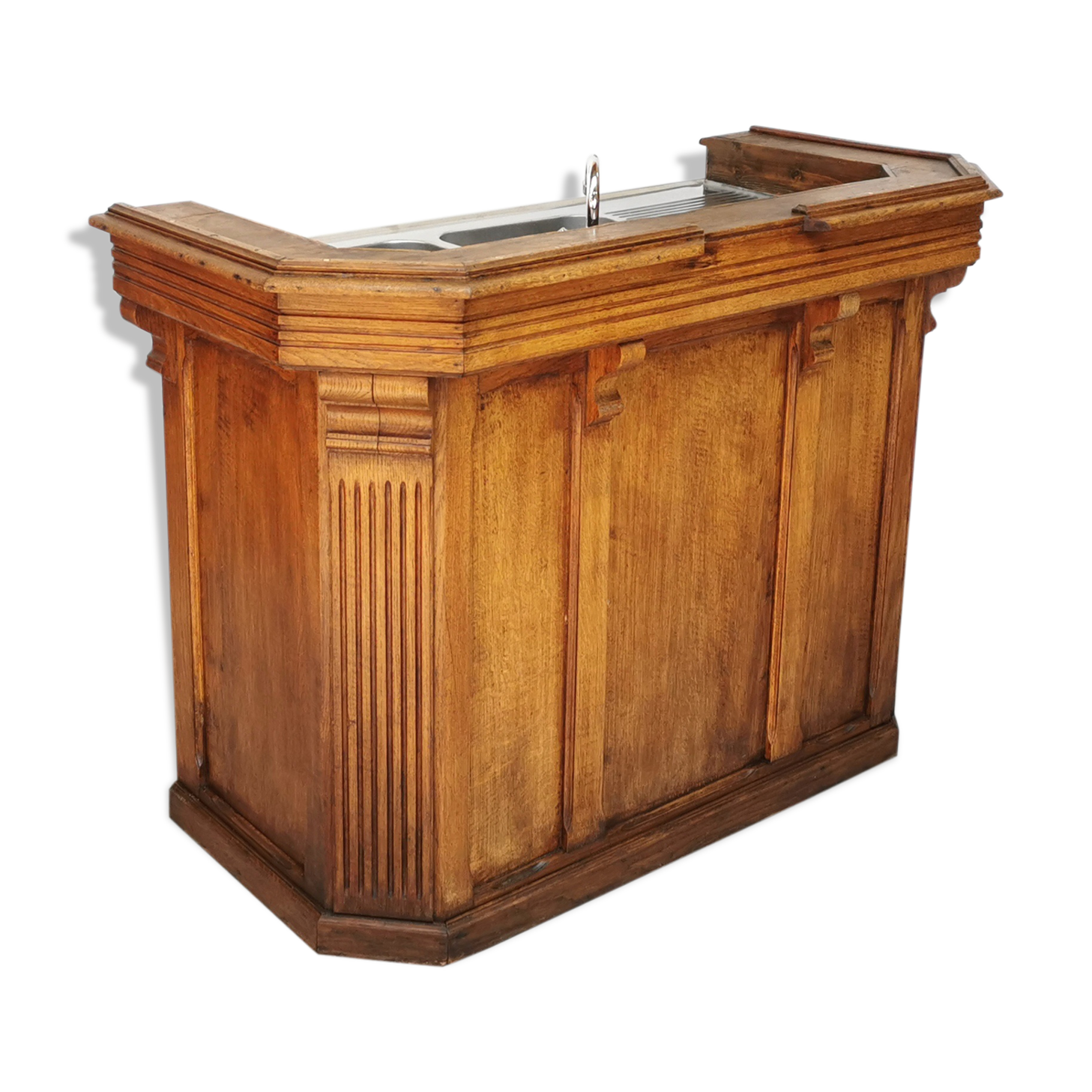 Former bistro bar counter