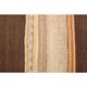 Vintage Turkish Oushak handmade wool cotton beige kilim runner rug 79x303