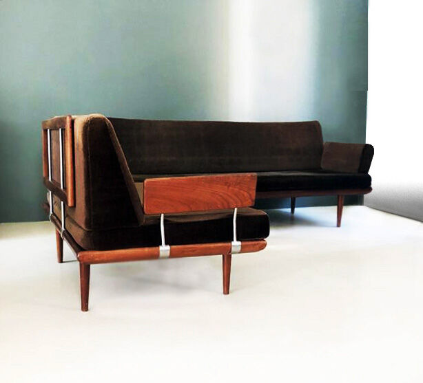 Canapés Peter Hvidt - Orla Molgaard-Nielsen for France and Son vintage 1954