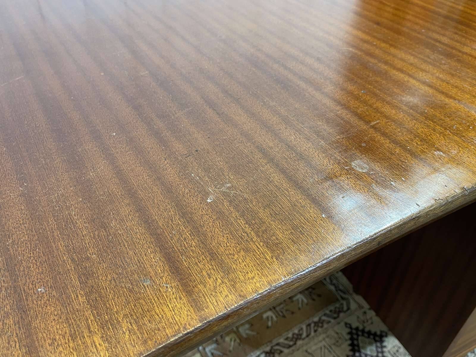 1960s mahogany executive desk - can be dismantled into 3 parts