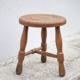 Vintage stool, wooden stool, side stool, plant holder