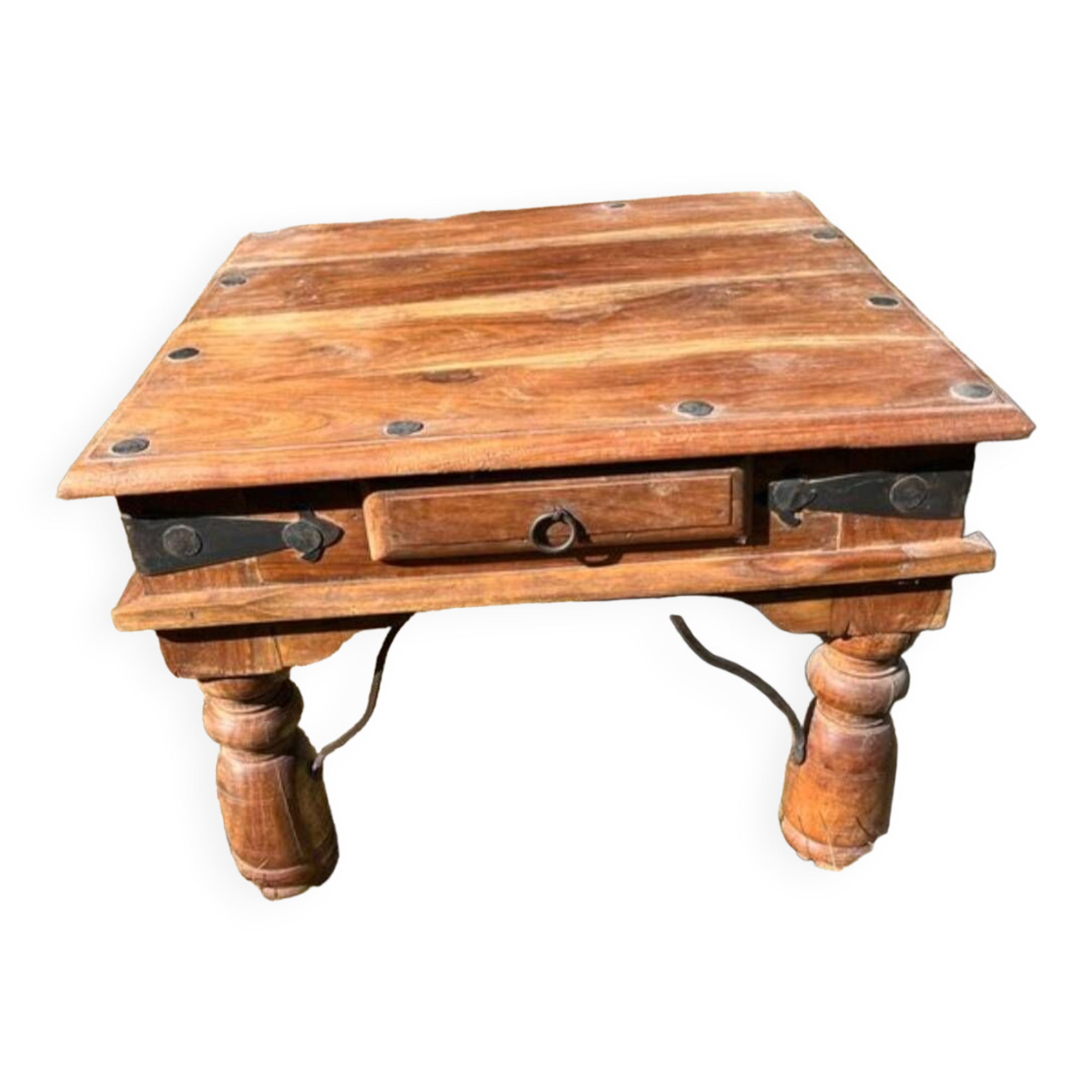 Indian teak coffee table