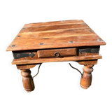 Indian teak coffee table