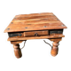 Table basse indienne teck