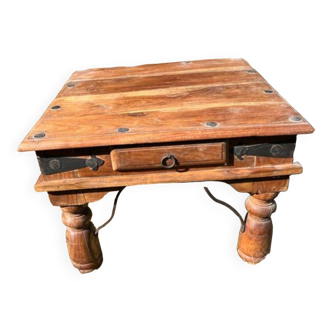 Indian teak coffee table