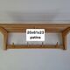 ULUV Czechoslovakian Mid-Century Wooden Wall Coat Rack, circa 1970