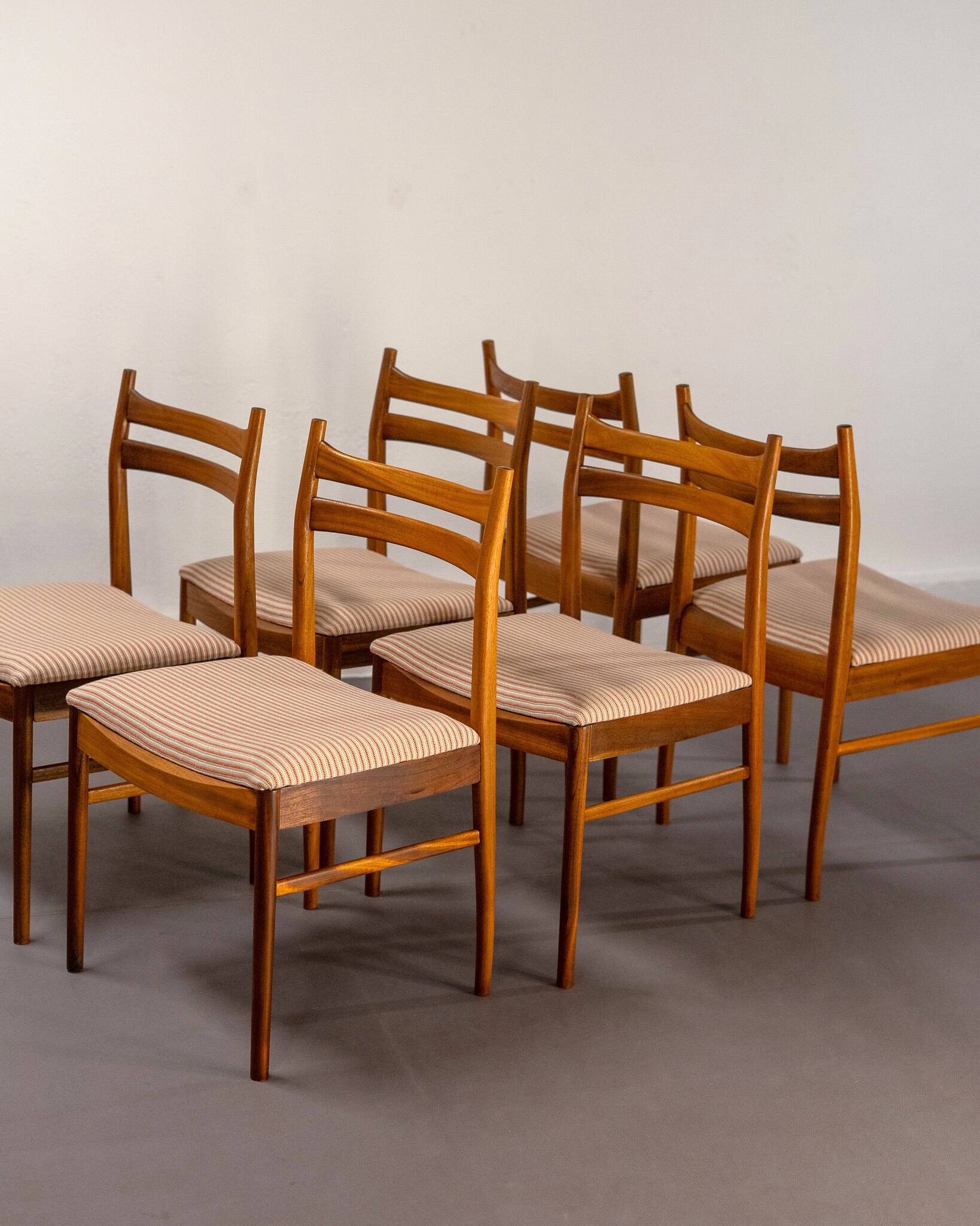 Set of 2 Dining Chairs by AH Mcintosh & Co made of Teak