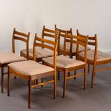 Set of 2 Dining Chairs by AH Mcintosh & Co made of Teak