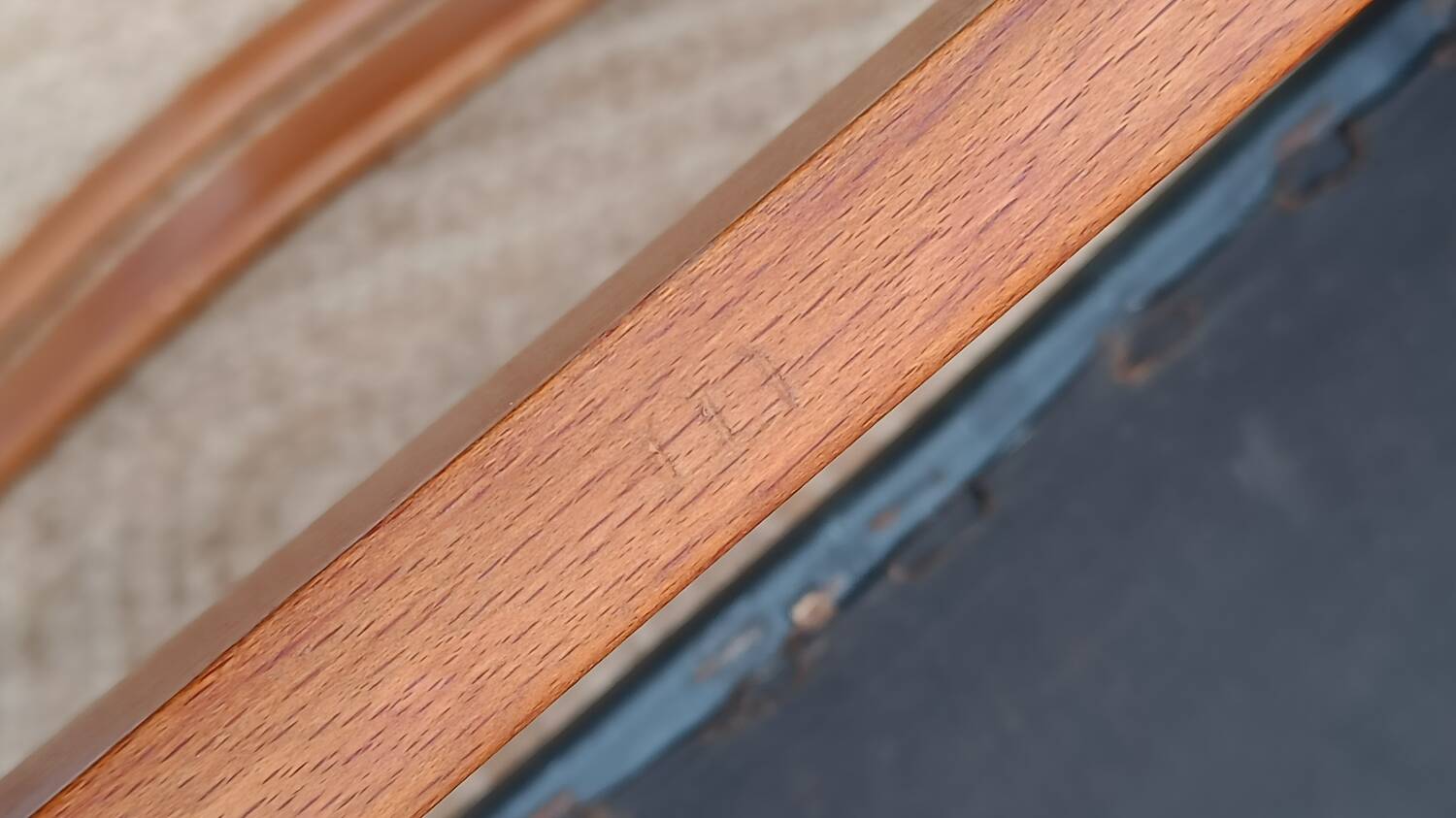 Scandinavian chairs, compass foot, skai