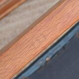 Scandinavian chairs, compass foot, skai