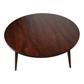 vintage coffee table design 1960 in rosewood wood 60s 70s