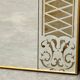 Exquisite very large bistrot Art Nouveau mirror, France 1930s.