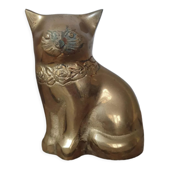 Brass cat