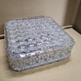 Glass square ceiling light