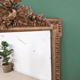 Mirror with antique moldings, 153x102 cm