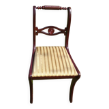 Chaise acajou style anglais