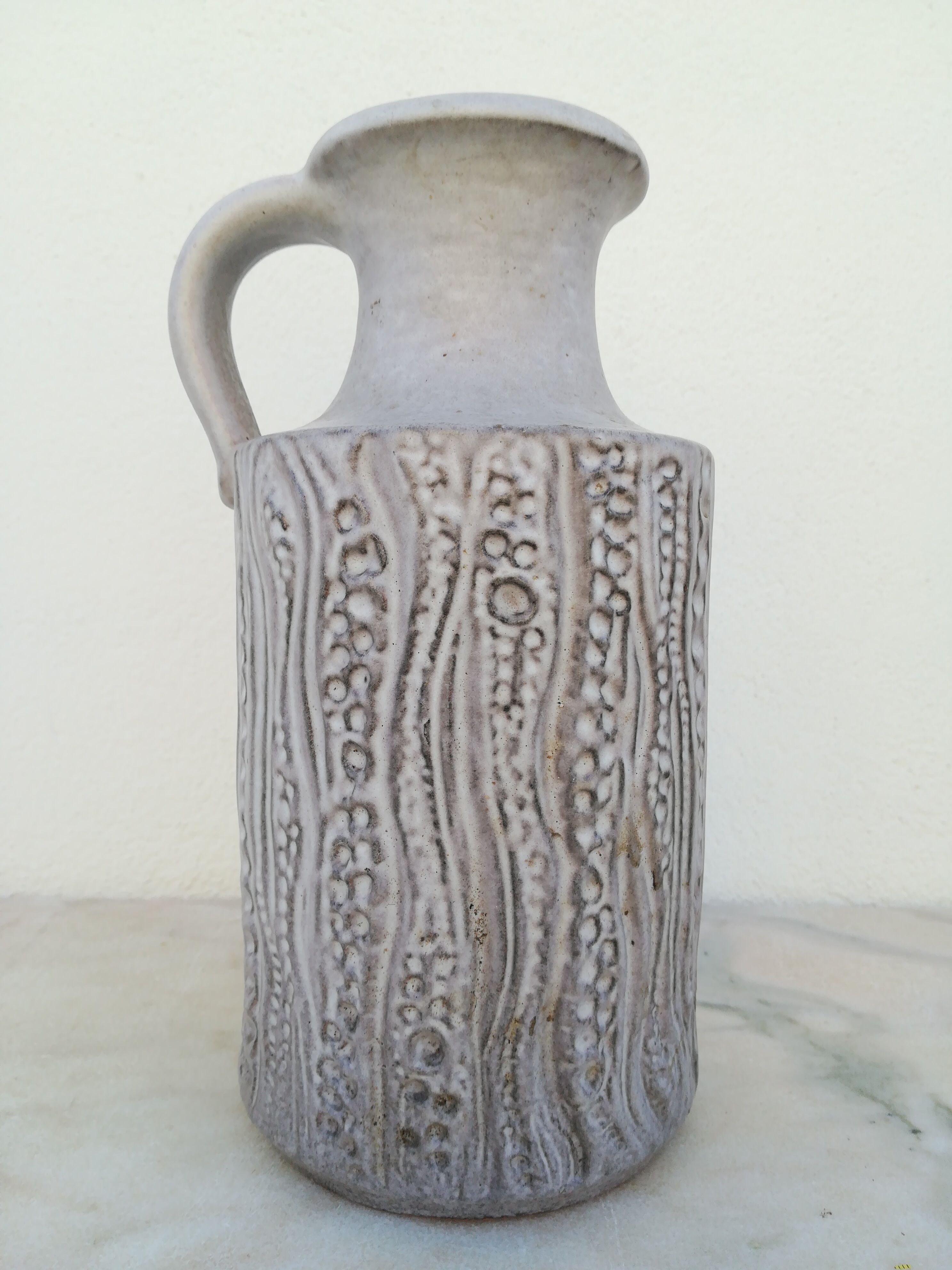 Stoneware designs West Germany vase