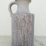 Vase en grès à motifs West Germany