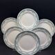 Set of 6 old earthenware plates Moulin des Loups & Hamage – Provence model – Terre de Fer