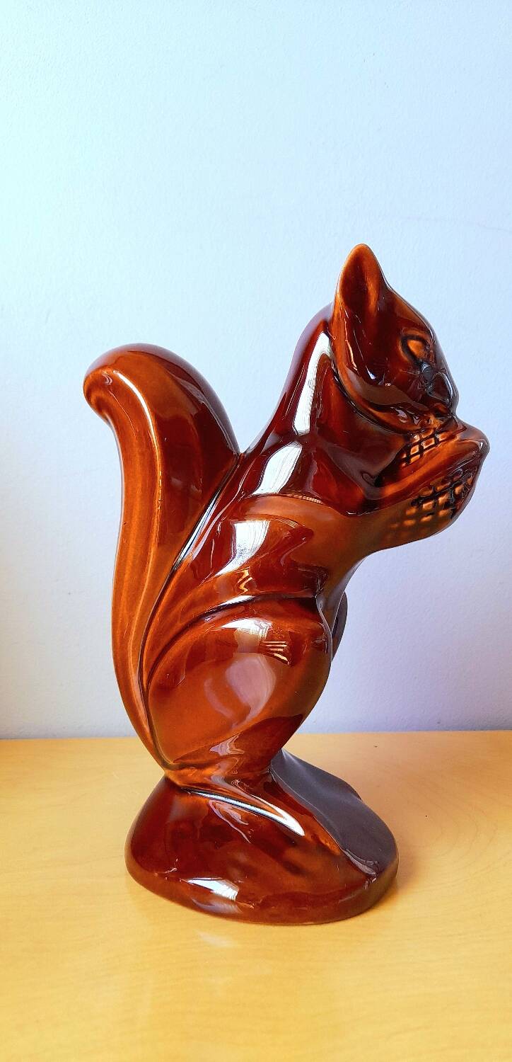 Advertising piggy bank squirrel savings bank