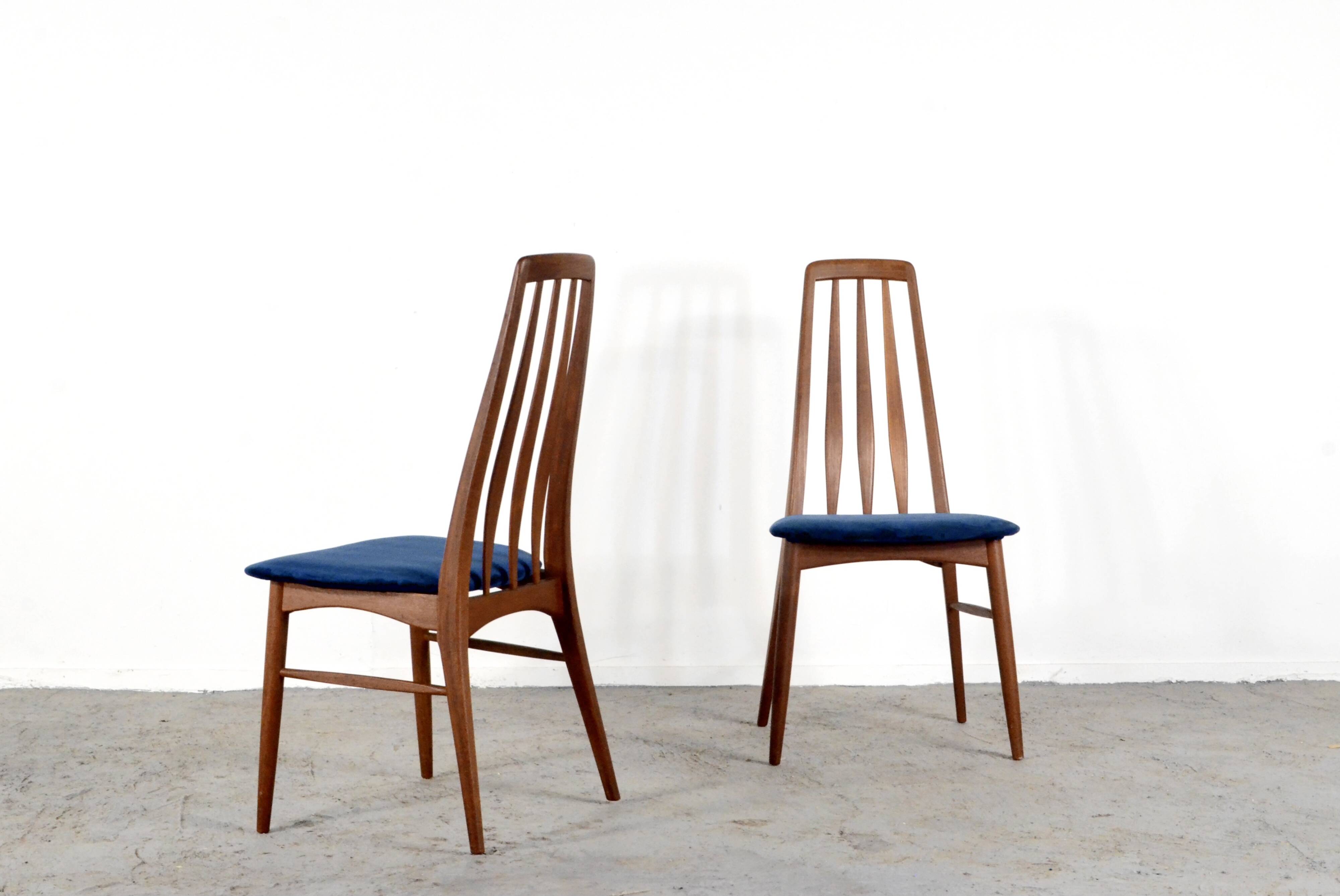 Page 1 of 12 Chaises Eva Midcentury par Neils Koefoed du Danemark en teck e