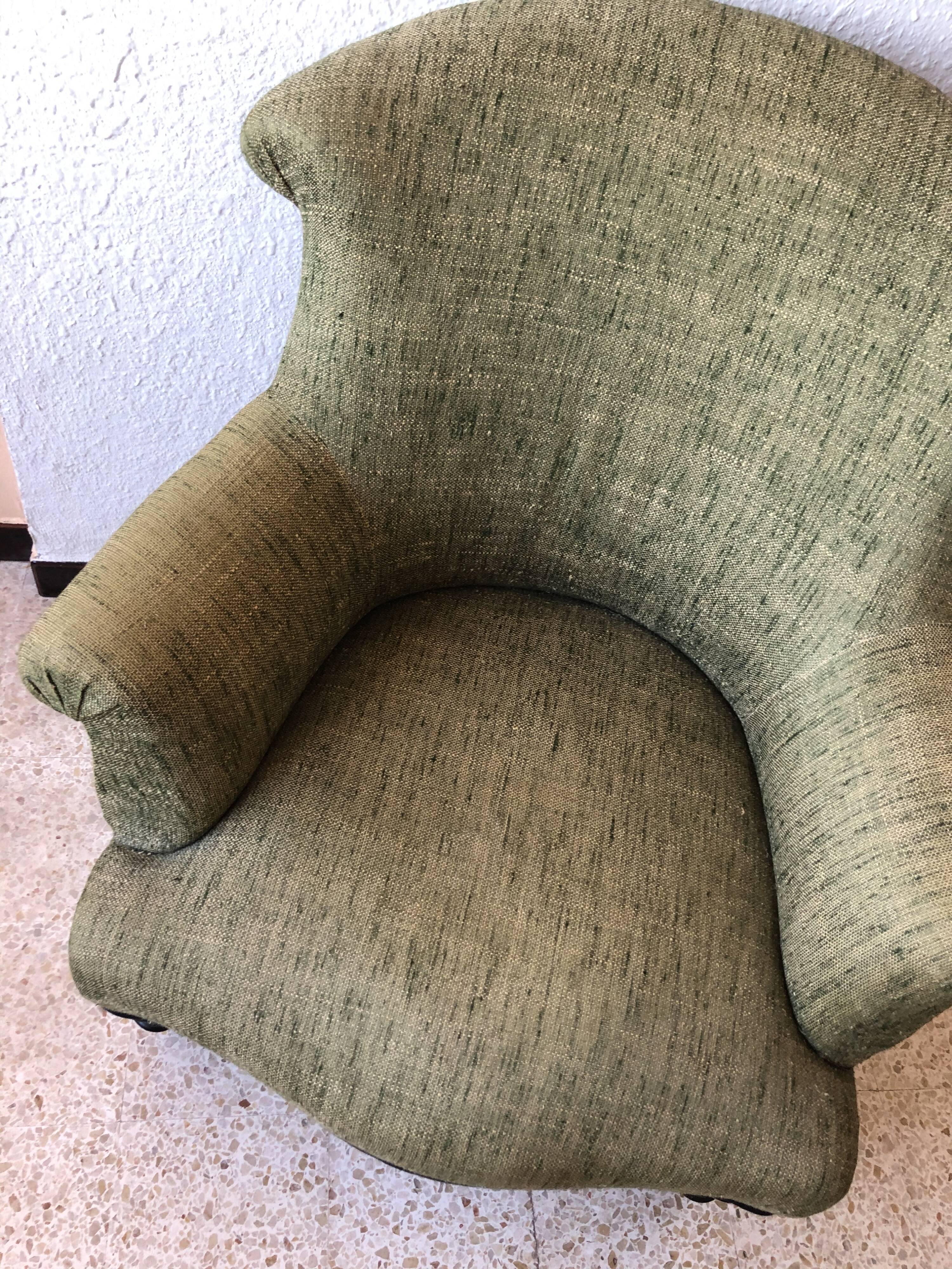 Vintage Napoleon lll armchair