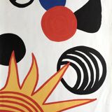Original lithograph signed Alexander Calder, Pleasures of the Neophyte, 1976