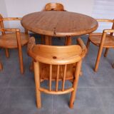 Table and chairs Denmark 1980s