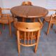 Table and chairs Denmark 1980s