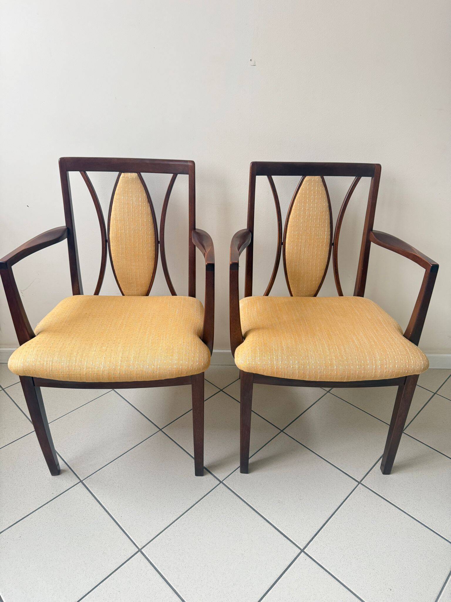 Pair of G-Plan armchairs