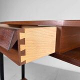 Vintage teak console Italy 1960