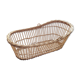 Rattan doll cradle