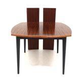 Scandinavian mahogany dining table, Sweden, 1950s