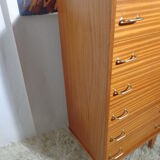 Vintage rag chest of drawers from the 60s