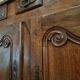 Antique Louis XV style sideboard, French sideboard, late 19th century.