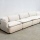 Confidential sofa by Alberto Rosselli for Saporiti