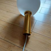 Suspension design opaline blanche