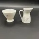 Rosenthal Form 2000 Flower Play – Milk jug and sugar bowl – Design Raymo