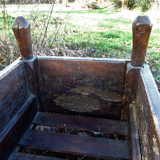 Berceau balançant fait main, 1800