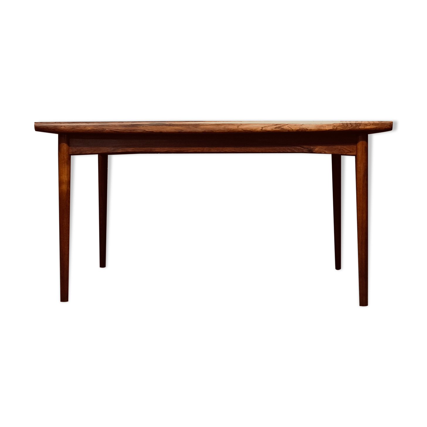 Mid-century danish rosewood extending table.
